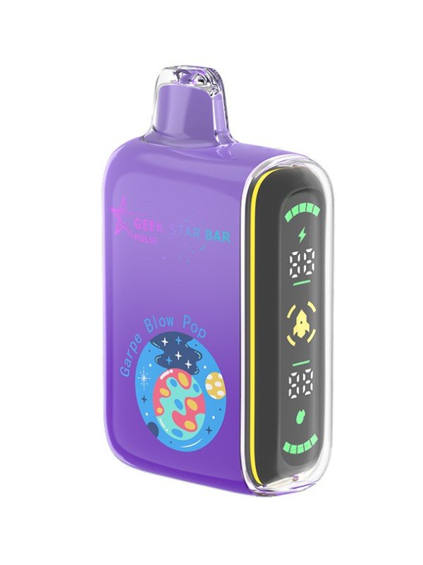 Geek Star Bar Pulse Grape Blow Pop